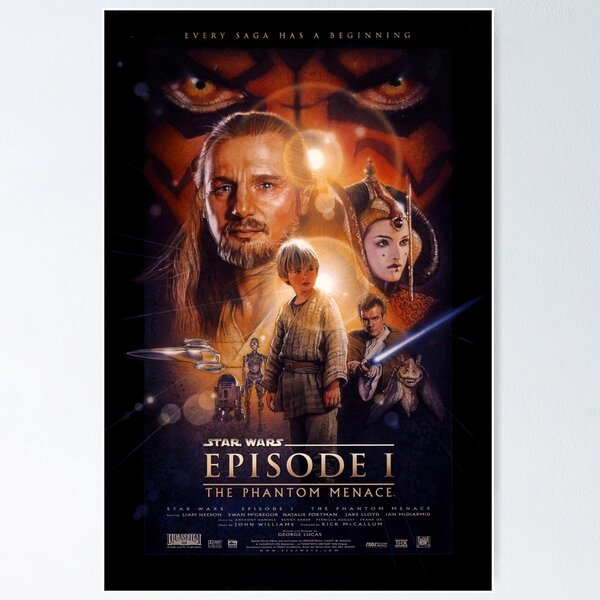 Item preview, Star Wars episode I the phantom menace  designed and sold by socrazy3.
