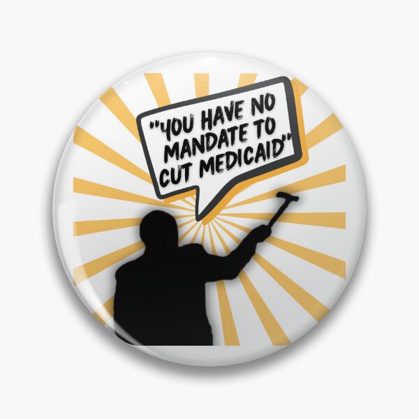 Item preview, You Have No Mandate To Cut Medicaid Congressman Al Green Politics designed and sold by rosaliemillen.