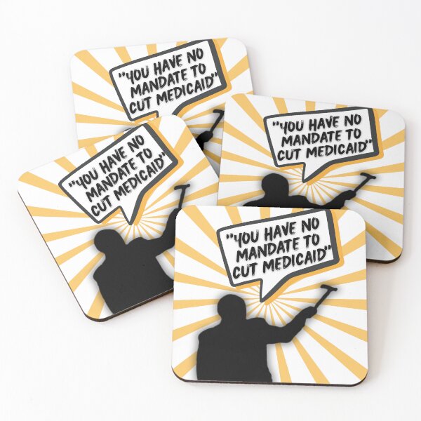 Item preview, You Have No Mandate To Cut Medicaid Congressman Al Green Politics designed and sold by rosaliemillen.