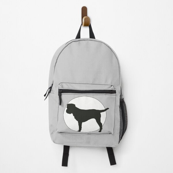 Item preview, Border Terrier Dog Silhouette - Black and White Version designed and sold by MoePark.