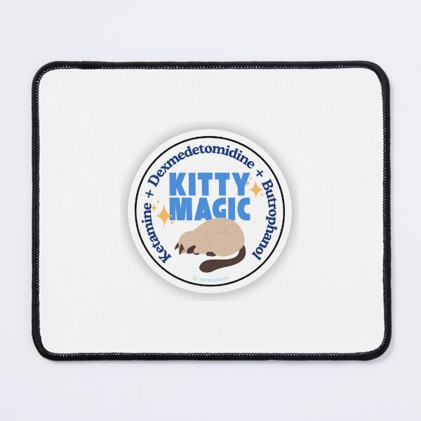 Item preview, Kitty Magic Anesthesia designed and sold by SAVMA Bookstore.