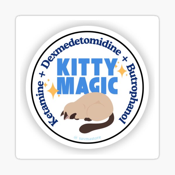 Item preview, Kitty Magic Anesthesia  designed and sold by SAVMA Bookstore.
