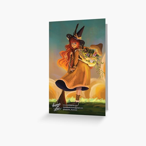 Item preview, Harvest Witch’s Twilight Ride designed and sold by Happy Lee.