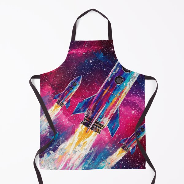Item preview, Rocket Stream: Flowing Color Spectrum with Abstract Verticality designed and sold by Bowbubble.