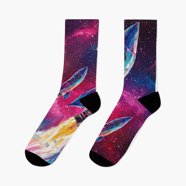 Item preview,  Rocket Stream: Flowing Color Spectrum with Abstract Verticality designed and sold by Bowbubble.