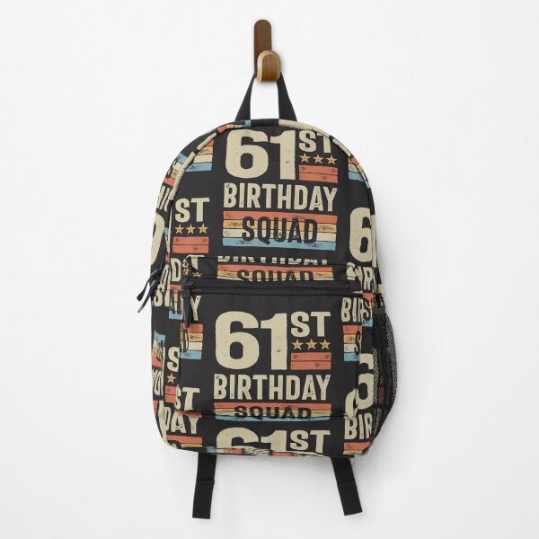 Item preview, 61st Birthday Squad Men Women Retro designed and sold by cidolopez.