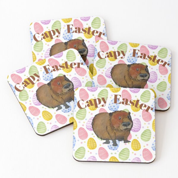 Item preview, Capybara Easter Eggs - Cute Capy Easter designed and sold by Vero De.