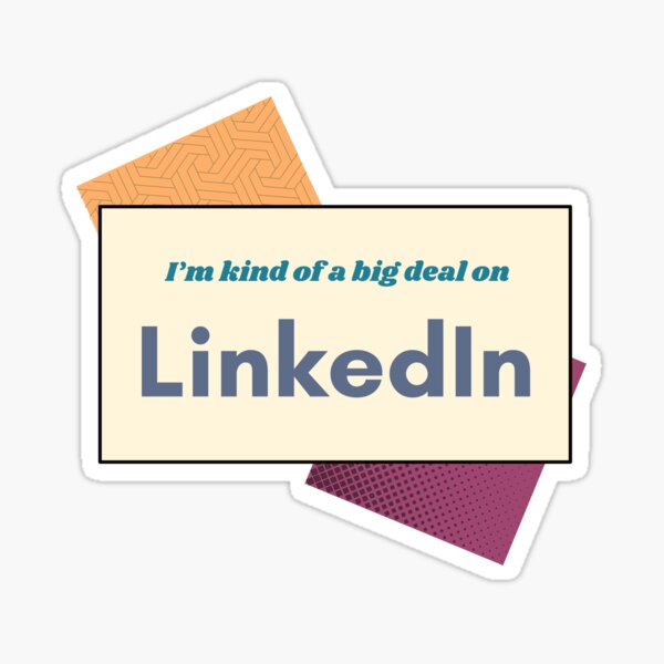 Item preview, Big Deal on LinkedIn designed and sold by Nutgraf.