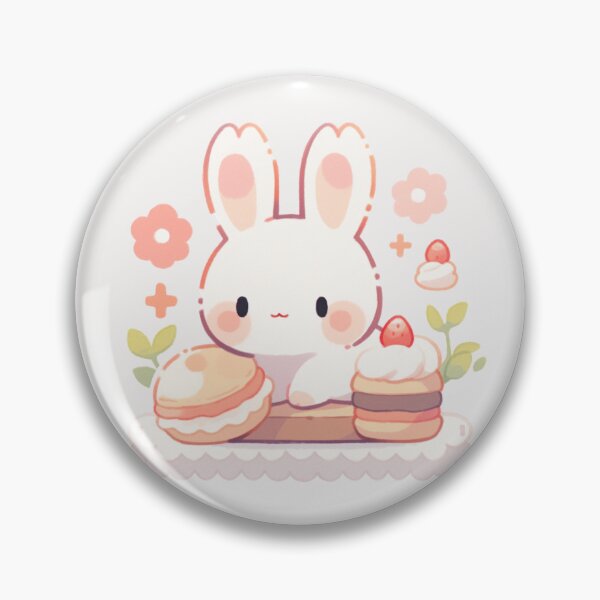 Item preview, Kawaii sweet tooth bunny designed and sold by MendaciousMina.