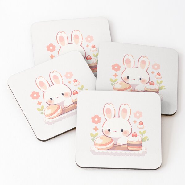 Item preview, Kawaii sweet tooth bunny designed and sold by MendaciousMina.