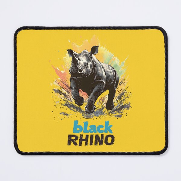 Item preview, Black Rhino Running designed and sold by AlchemyColor.