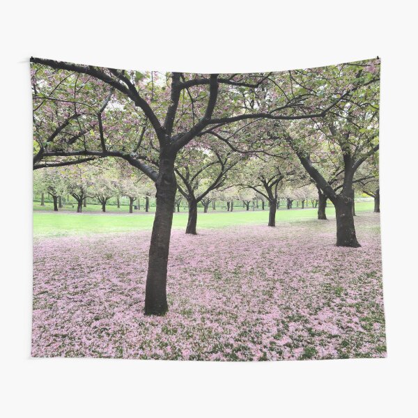 Item preview, Rainy Spring Carpet of Cherry Blossom Petals designed and sold by asher-rose-fox.