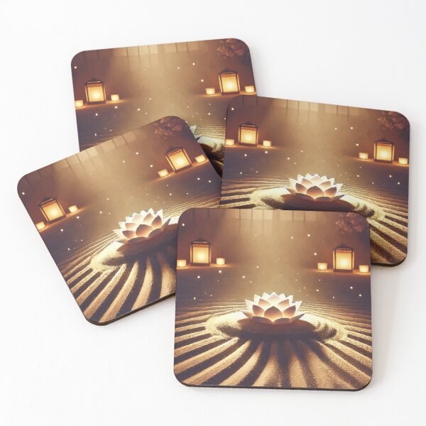 Item preview, Zen Awakening: The Glowing Lotus designed and sold by AbstractAnom.