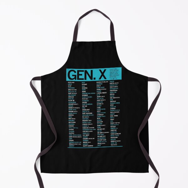 Item preview, GEN-X - SLANG GUIDE - BLUE GREEN designed and sold by Carbon13Design.