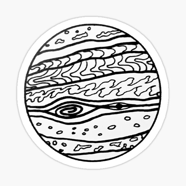 Item preview, Planet Jupiter designed and sold by Big Flat Films.