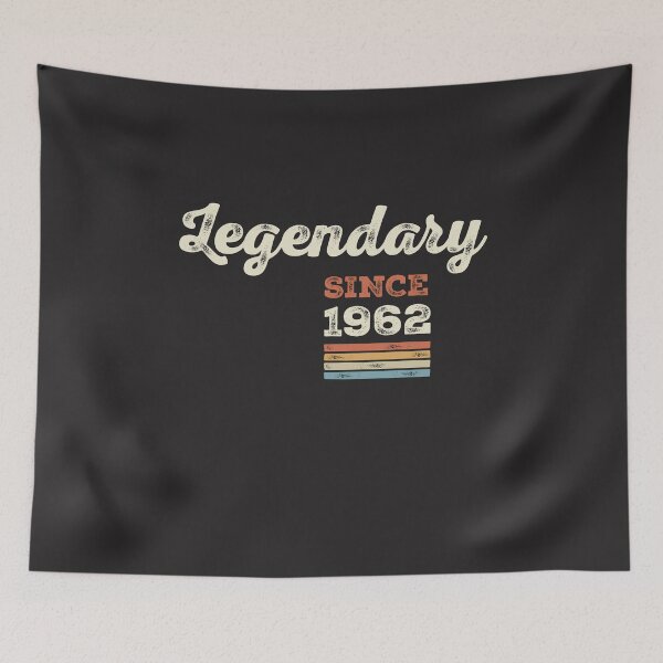 Item preview, Legendary Since 1962 - 63 Birthday Men Women Retro designed and sold by cidolopez.