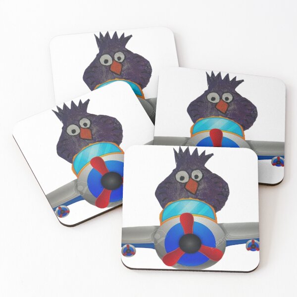 Item preview, Purple chicken on plane designed and sold by Lauracolleen3.