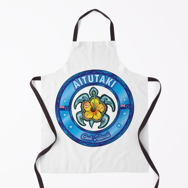 Item preview, Aitutaki Cook Islands sea turtle hibiscus designed and sold by studioss76.