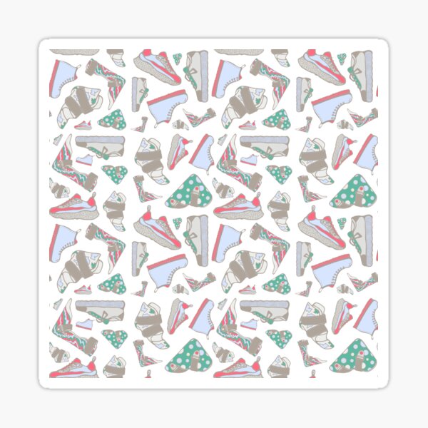 Vista previa del artículo con la obra «Zapatos y plantillas ortopédicas bonitos. Estampado repetitivo. Diseño inclusivo. COLOR TAN, VERDE Y ROSA.», diseñado y vendido por LayerCakeDigDes.