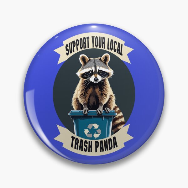 Item preview, Support Your Trash Panda 3 designed and sold by DigitalandPhoto.