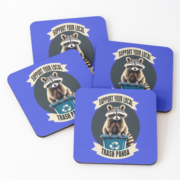 Item preview, Support Your Trash Panda 3 designed and sold by DigitalandPhoto.