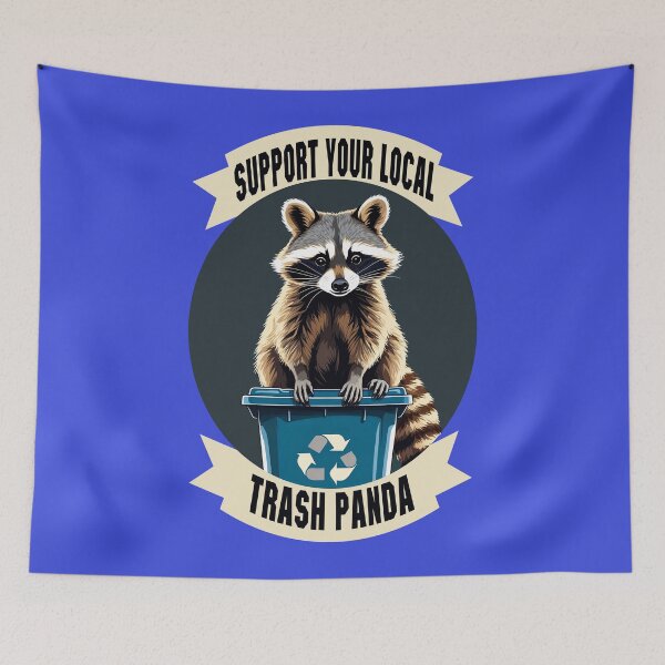 Item preview, Support Your Trash Panda 3 designed and sold by DigitalandPhoto.