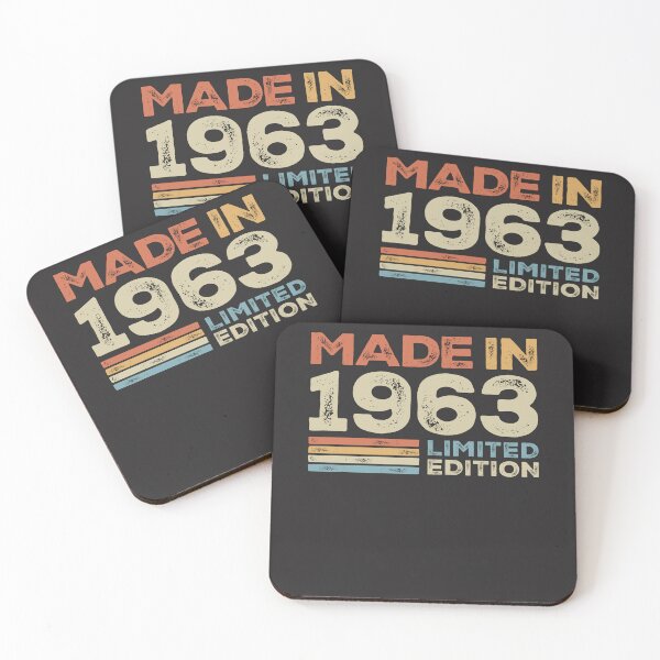 Item preview, Made In 1963 62nd Birthday Men Women Retro designed and sold by cidolopez.