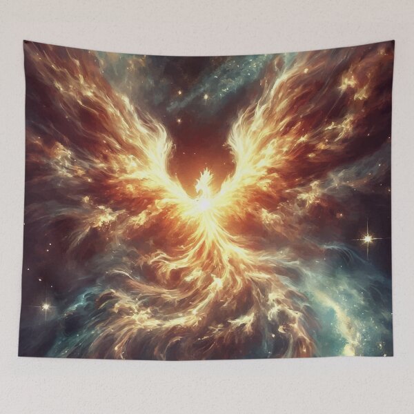 Item preview, Celestial Rebirth: The Phoenix Supernova designed and sold by AbstractAnom.
