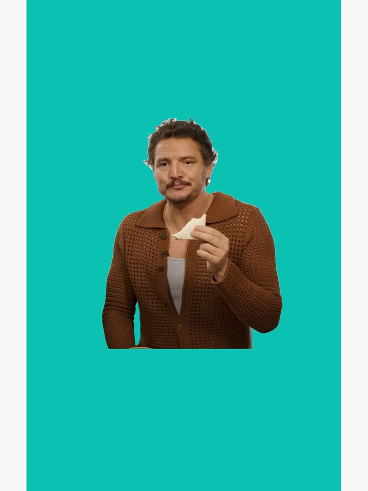 Thumbnail 4 of 4, Samsung Galaxy Phone Case, Pedro Pascal eats a sandwich... designed and sold by iamwickedz.