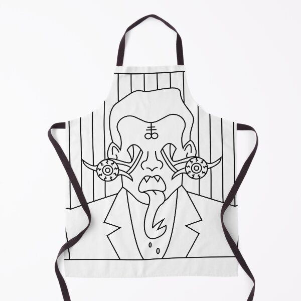 Item preview, Distorted authority with grotesque features and symbolic markings designed and sold by estebansequeira.