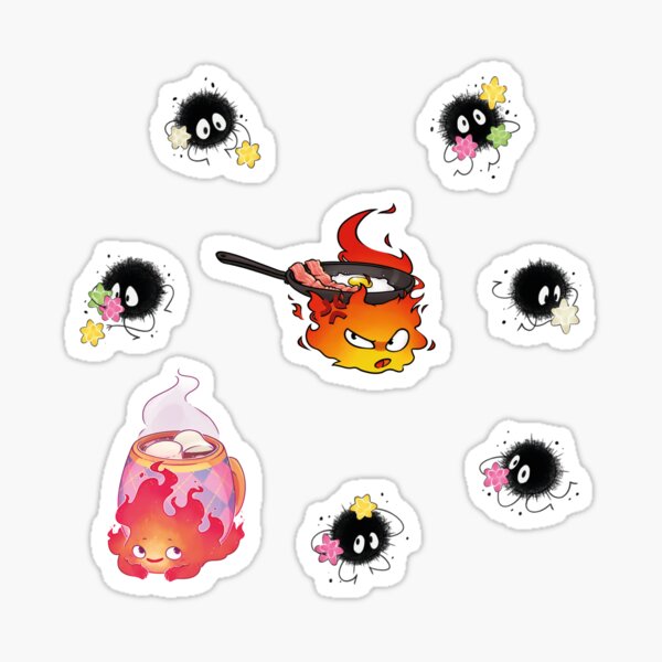 Copie de Cute Soot Spirits Sticker