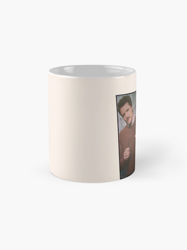 Thumbnail 4 of 6, Coffee Mug, Pedro Pascal - Sparkly Montages designed and sold by iamwickedz.