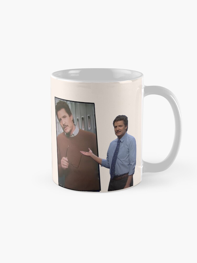 Thumbnail 5 of 6, Coffee Mug, Pedro Pascal - Sparkly Montages designed and sold by iamwickedz.