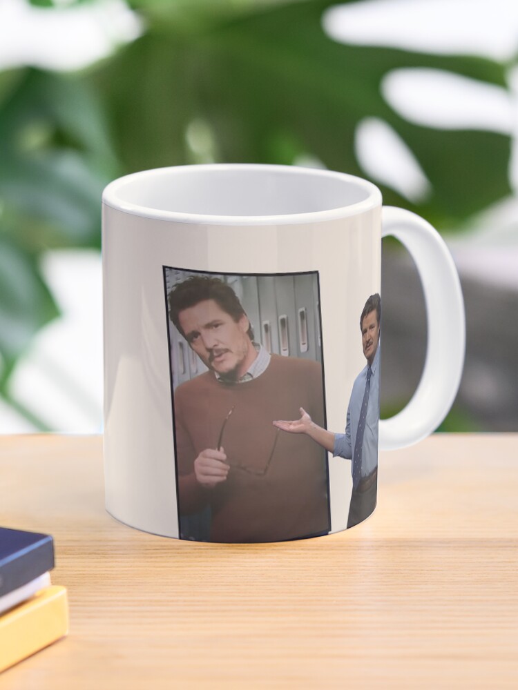 Thumbnail 1 of 6, Coffee Mug, Pedro Pascal - Sparkly Montages designed and sold by iamwickedz.