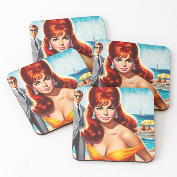 Item preview, 60s Redhead Girl designed and sold by PulpVintage.