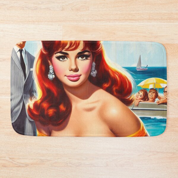 Item preview, 60s Redhead Girl designed and sold by PulpVintage.
