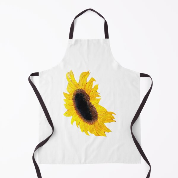 Item preview, Sunflower at an Angle designed and sold by Lisa Neuman Watercolors.