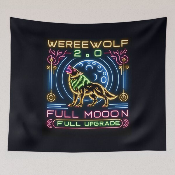 Item preview, Futuristic Werewolf (Slavic myth). designed and sold by  ViralVisionsCreating .
