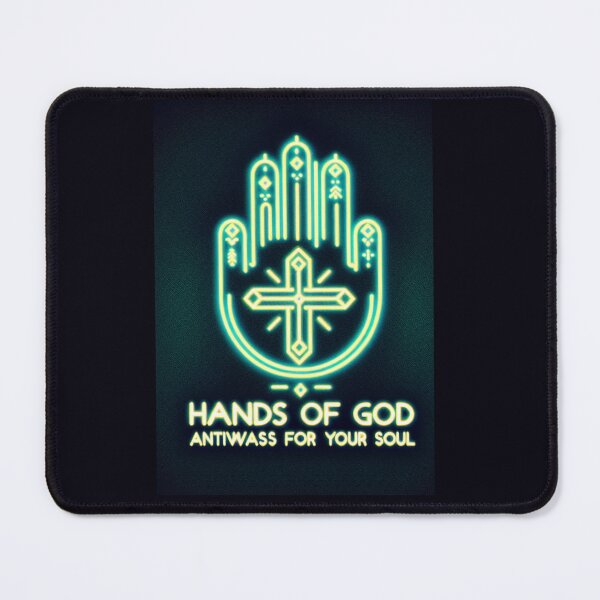 Item preview, Futuristic Hand of God (protective symbol). designed and sold by ViralVisionsCreating .