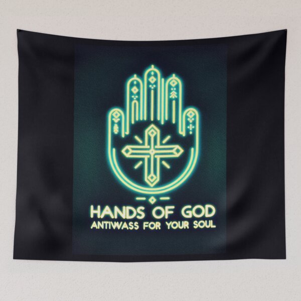 Item preview, Futuristic Hand of God (protective symbol). designed and sold by  ViralVisionsCreating .