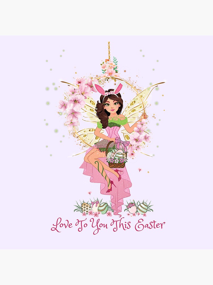 Thumbnail 5 of 5, Coasters (Set of 4), Gigi Love To You This Easter™ designed and sold by TeelieTurner.