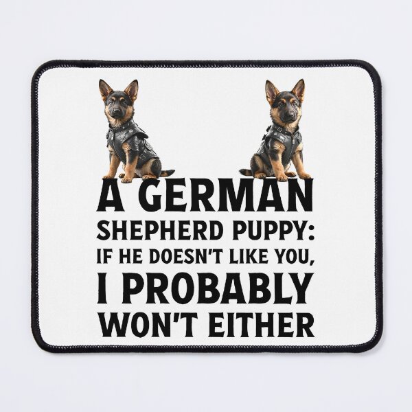 Item preview, Owner of cute pet German Shepherd Alsation puppy dog. designed and sold by Drone-tees.