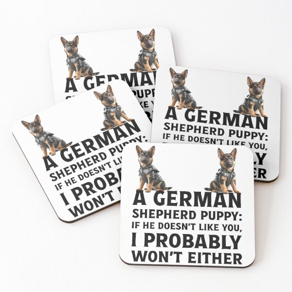 Item preview, Owner of cute pet German Shepherd Alsation puppy dog. designed and sold by Drone-tees.
