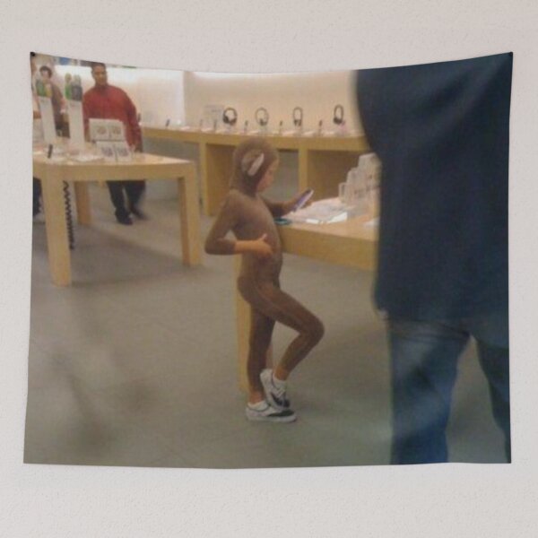Item preview, little monkey in the apple store  designed and sold by maggo.