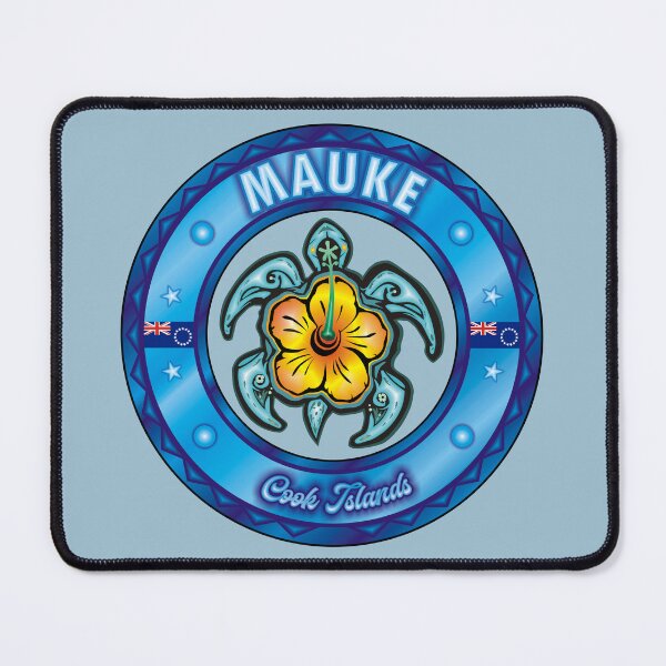 Item preview, Mauke Cook Islands sea turtle hibiscus designed and sold by studioss76.
