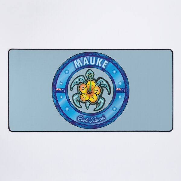 Item preview, Mauke Cook Islands sea turtle hibiscus designed and sold by studioss76.