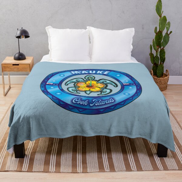 Item preview, Mauke Cook Islands sea turtle hibiscus designed and sold by studioss76.