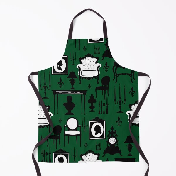 Item preview, haunted victorian mansion green vintage designed and sold by Gossip Rag.