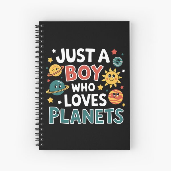 Item preview, Just A Boy Who Loves Planets, Cute Space Planets Astronomy Kids Design designed and sold by BLZART.