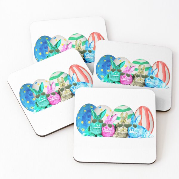 Item preview, Cool Easter Bunnies designed and sold by ImALuckyDog.